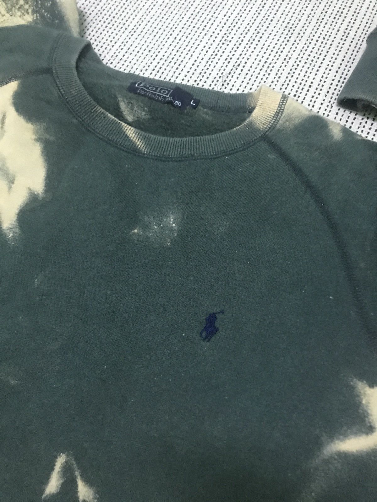 Polo Ralph Lauren ‼️‼️ acid wash polo sweatshirt very rare Size US L / EU 52-54 / 3 - 6 Thumbnail