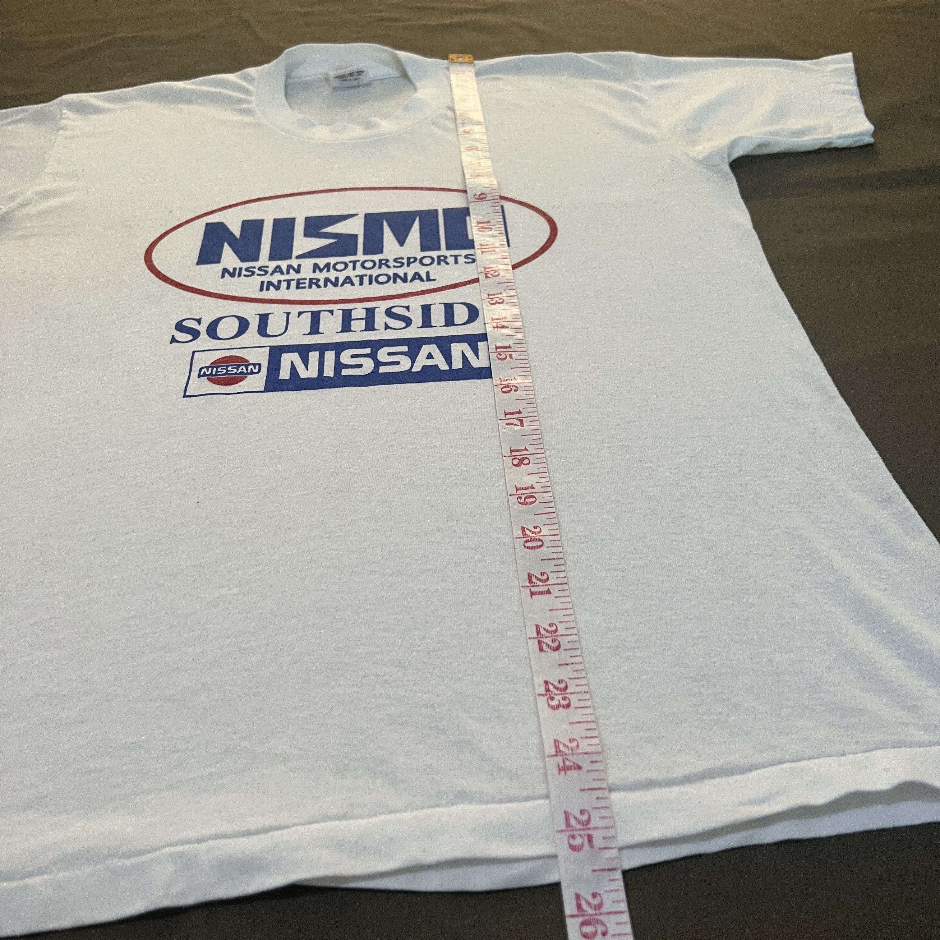 Vintage Vintage 80s nismo nissan racing team promo Tee Graphic Size US M / EU 48-50 / 2 - 9 Thumbnail