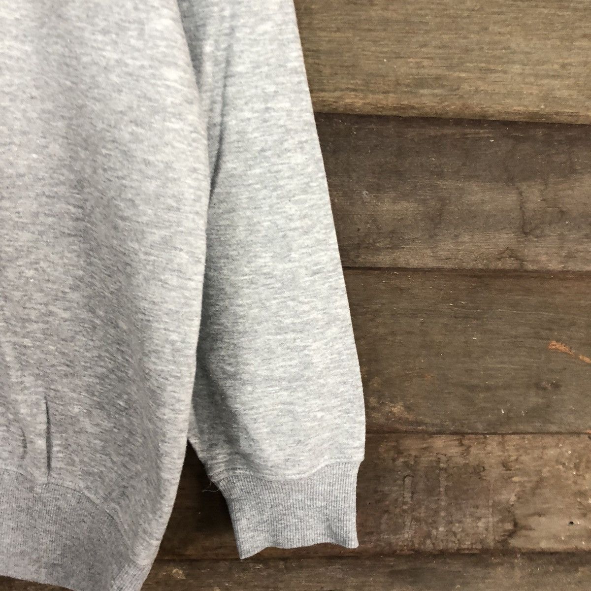 Japanese Brand Seatle smiley big face Grey Sweatshirt #5626 Size US L / EU 52-54 / 3 - 4 Thumbnail
