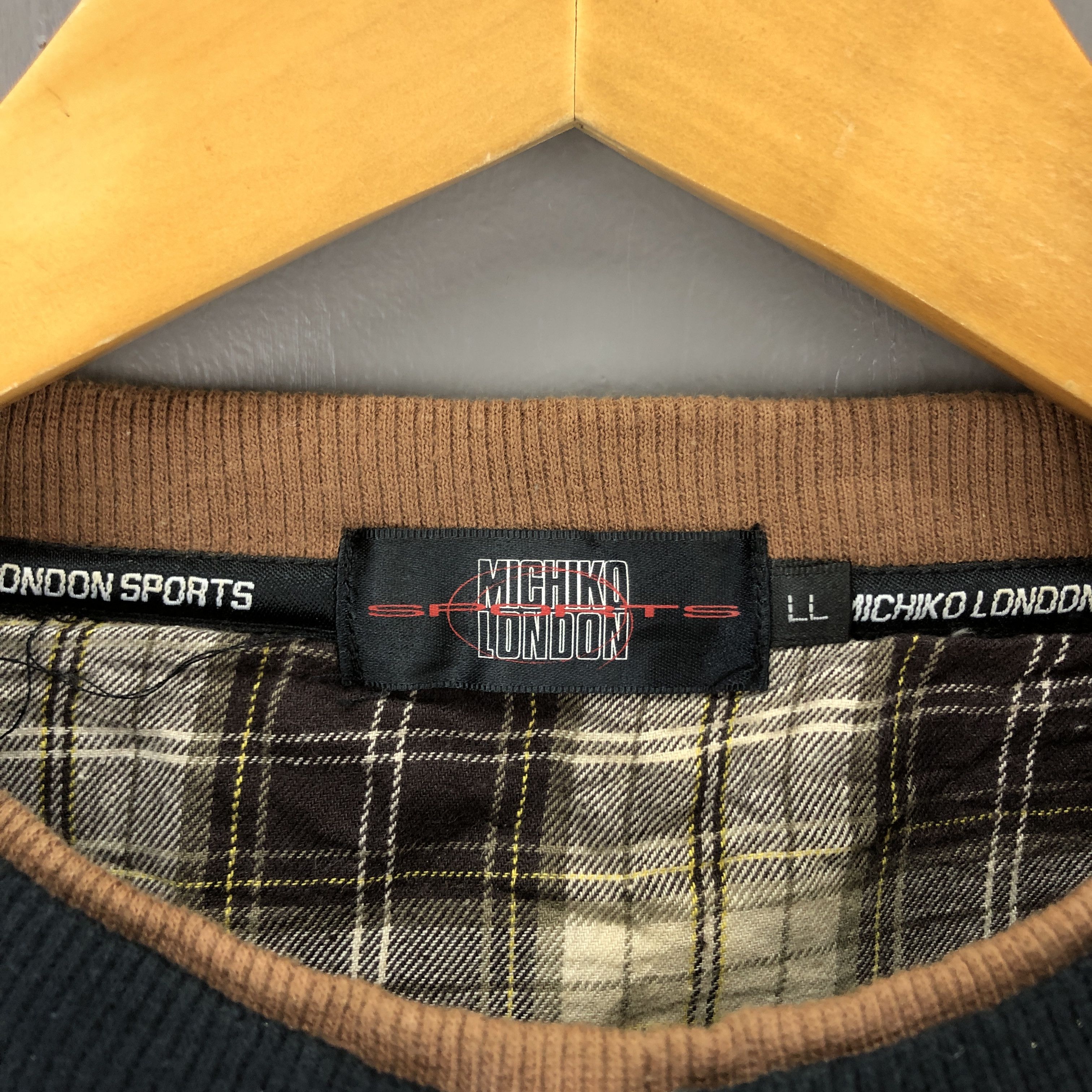 Japanese Brand MICHIKO LONDON SPORTS Crew Neck Sweatshirt #0885/AF Size US L / EU 52-54 / 3 - 5 Thumbnail