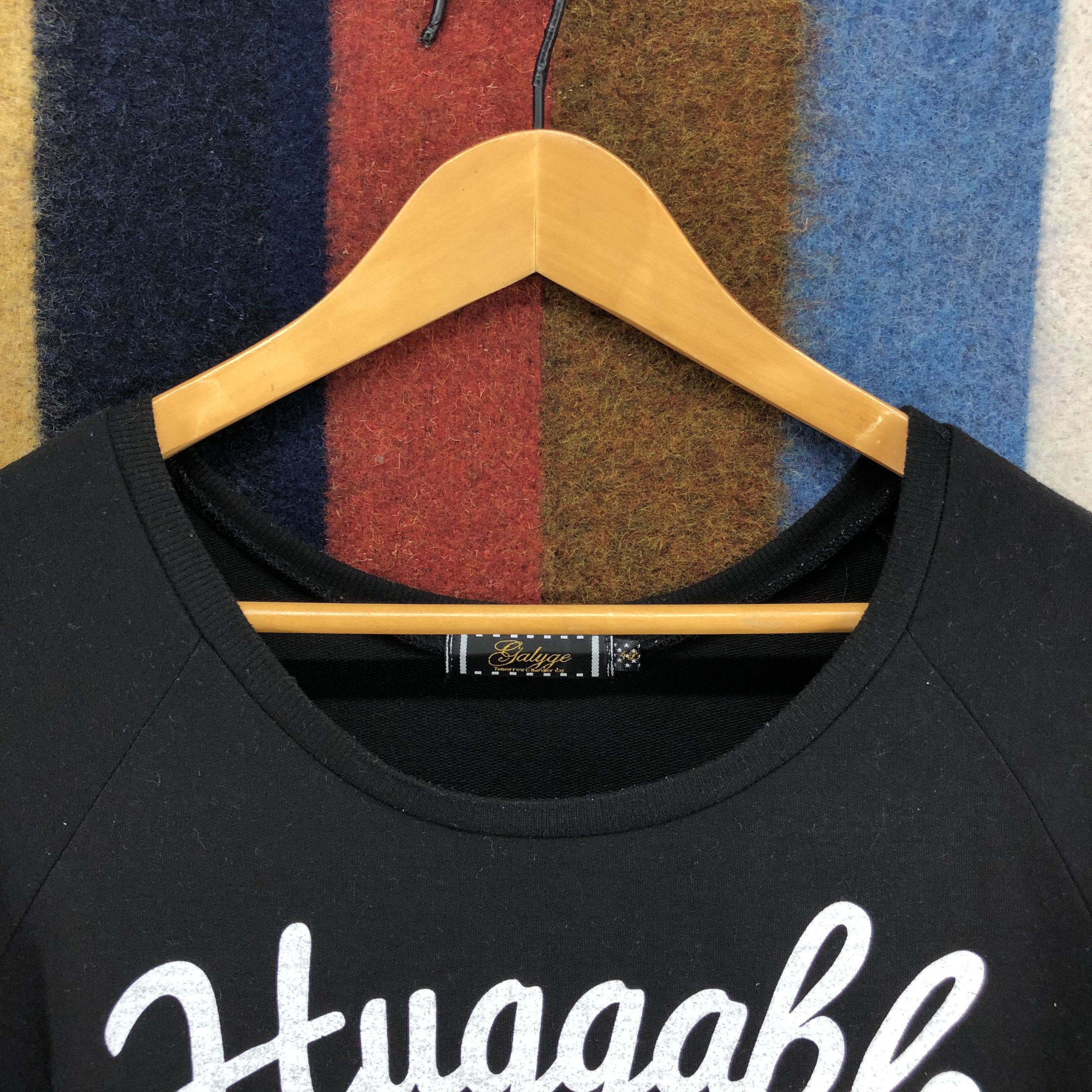 Japanese Brand GALYGE Women Sweatshirt Big Print #0584/Y Size XL / US 12-14 / IT 48-50 - 5 Thumbnail