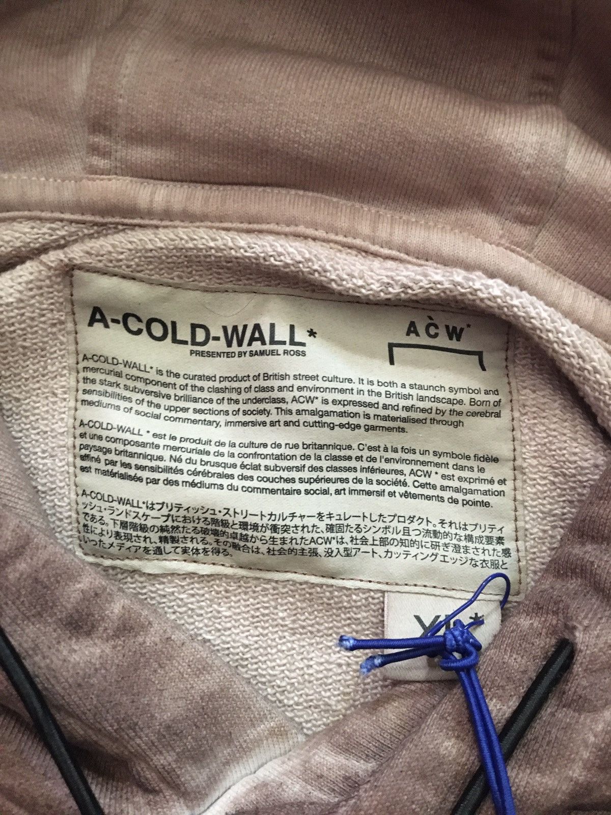A-COLD-WALL* ACW A-Cold-Wall - Hooded Sweatshirt - Size XL Size US XL / EU 56 / 4 - 7 Thumbnail