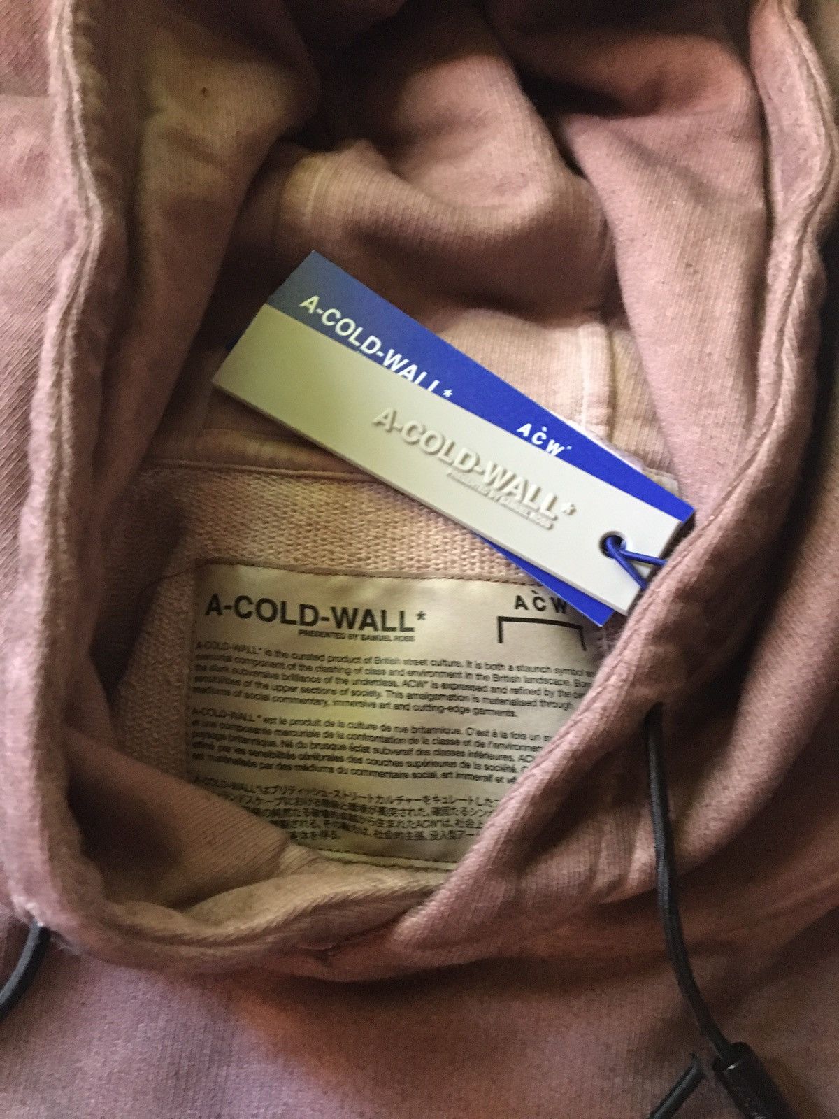 A-COLD-WALL* ACW A-Cold-Wall - Hooded Sweatshirt - Size XL Size US XL / EU 56 / 4 - 6 Thumbnail
