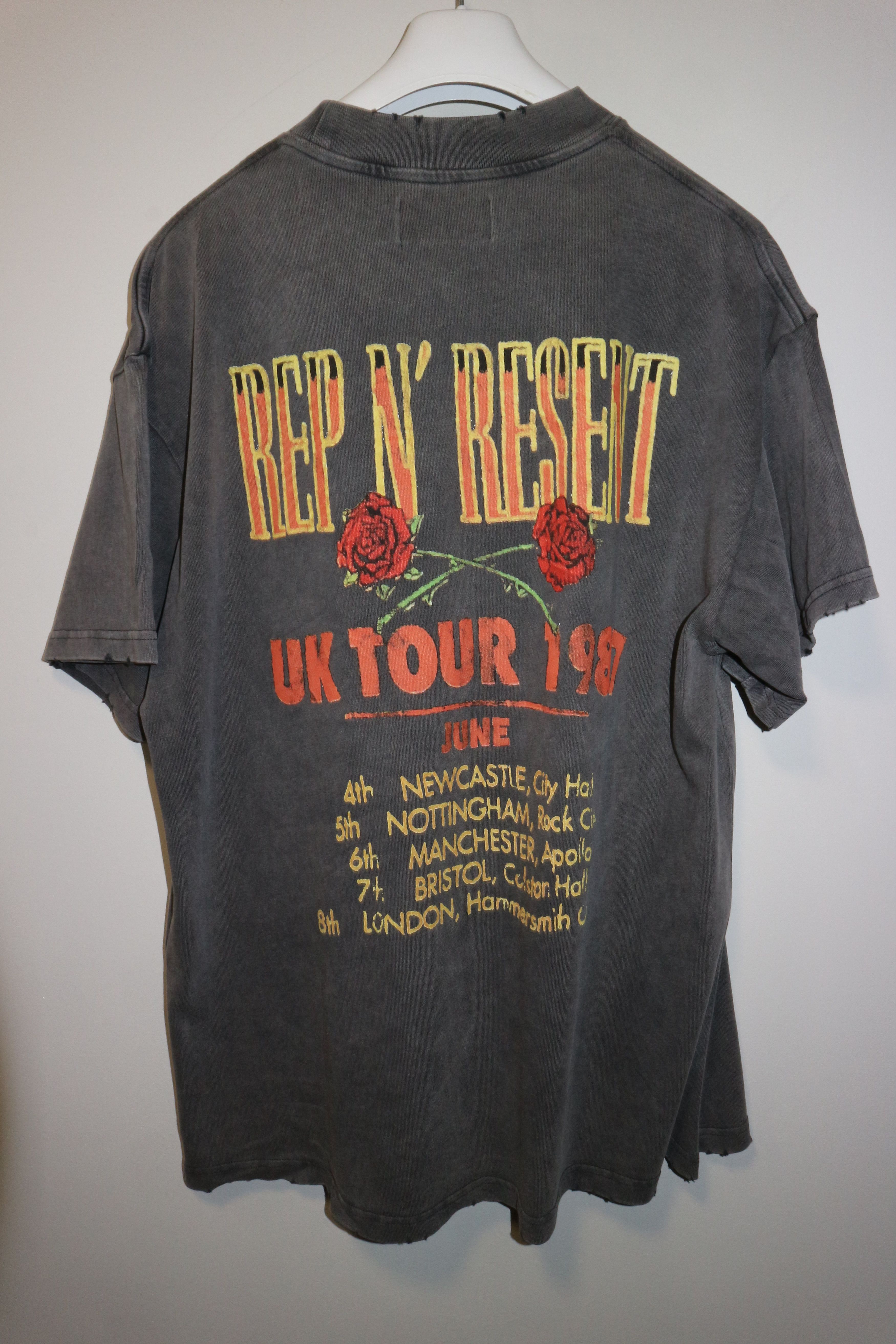 Represent Clo. UK TOUR 1987 TSHIRT Size US M / EU 48-50 / 2 - 6 Thumbnail