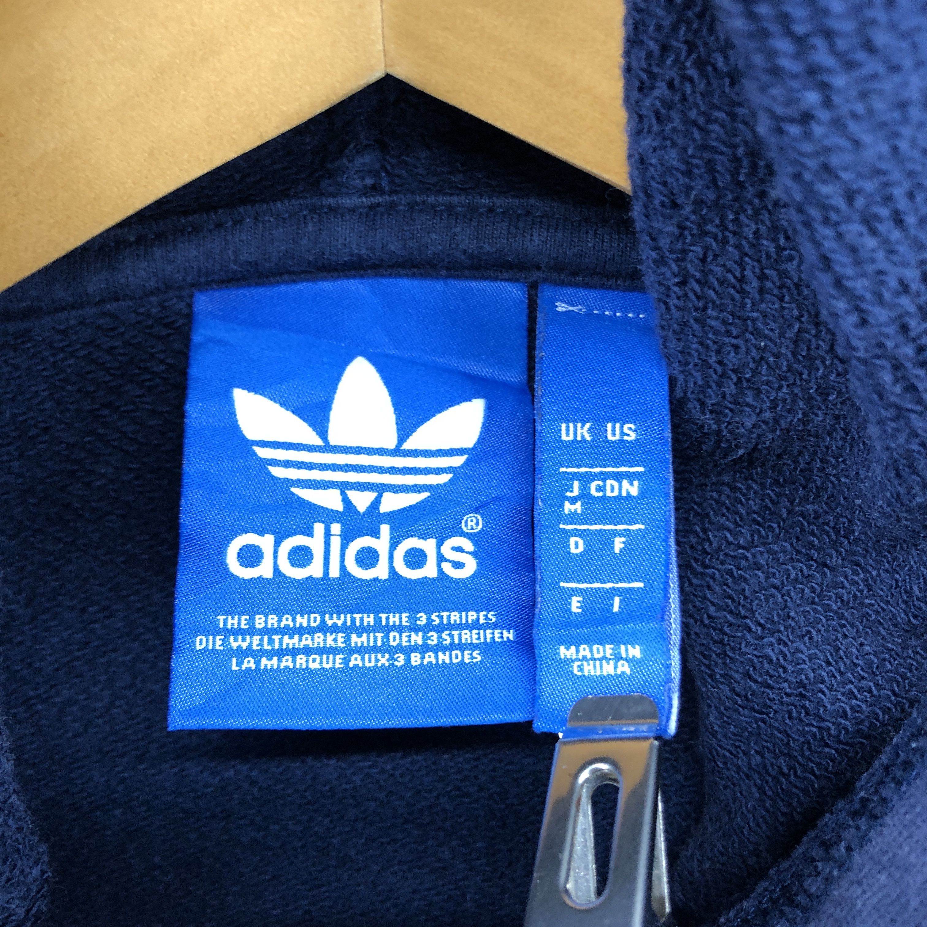 Adidas ADIDAS TRIFOIL Hoodie Pullover #2689-97 Size US S / EU 44-46 / 1 - 5 Thumbnail