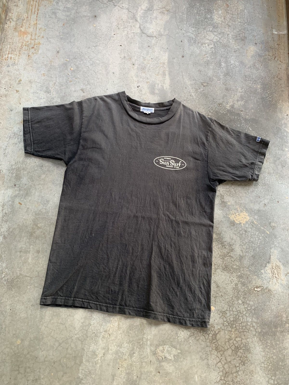 Sun Surf Vintage Thrashed Faded Sun Surf One Hundred Tiger Tshirt Size US L / EU 52-54 / 3 - 4 Thumbnail