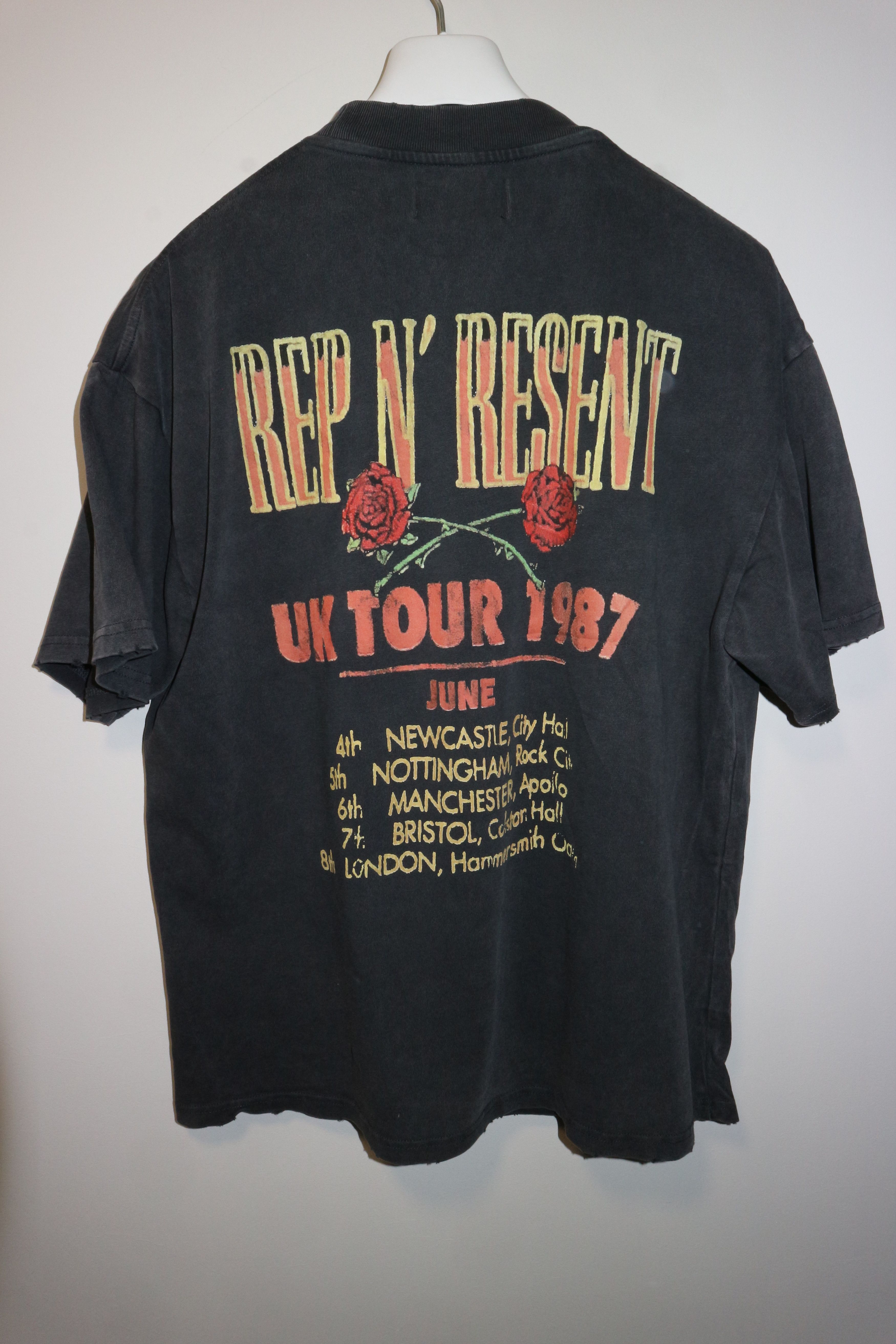 Represent Clo. UK TOUR 1987 TSHIRT Size US L / EU 52-54 / 3 - 1 Thumbnail