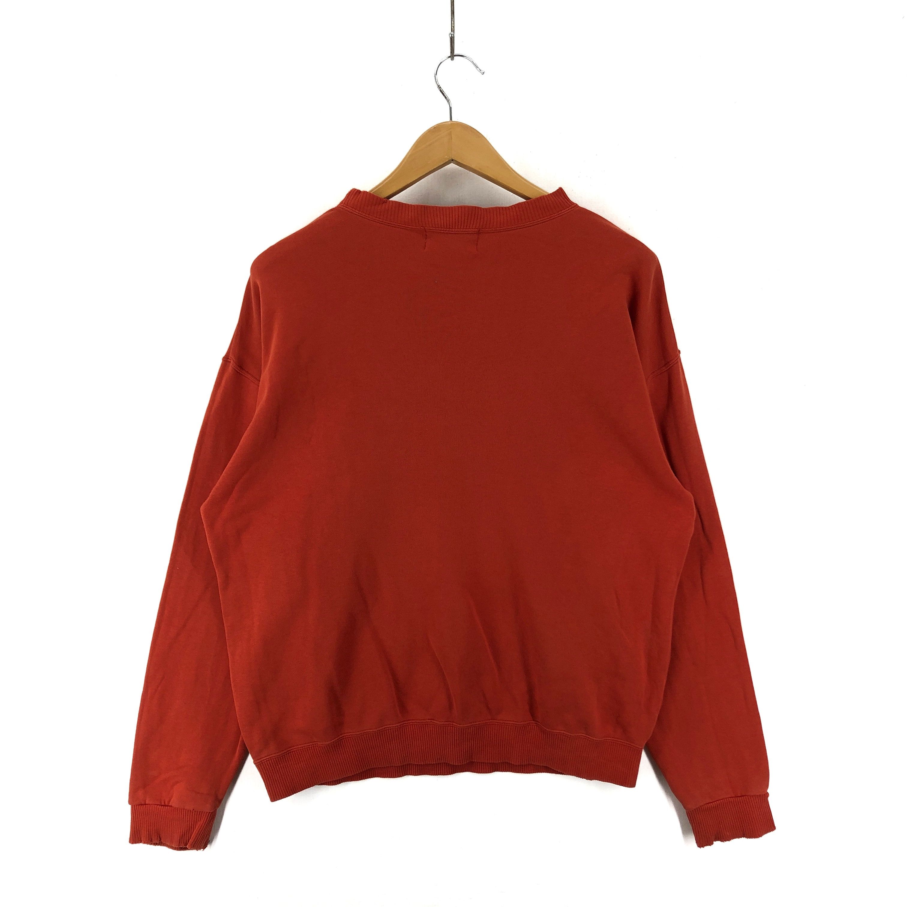 Japanese Brand JUNKO KOSHINO Global Network Crew Neck Sweatshirt #1926-55 Size US L / EU 52-54 / 3 - 8 Thumbnail