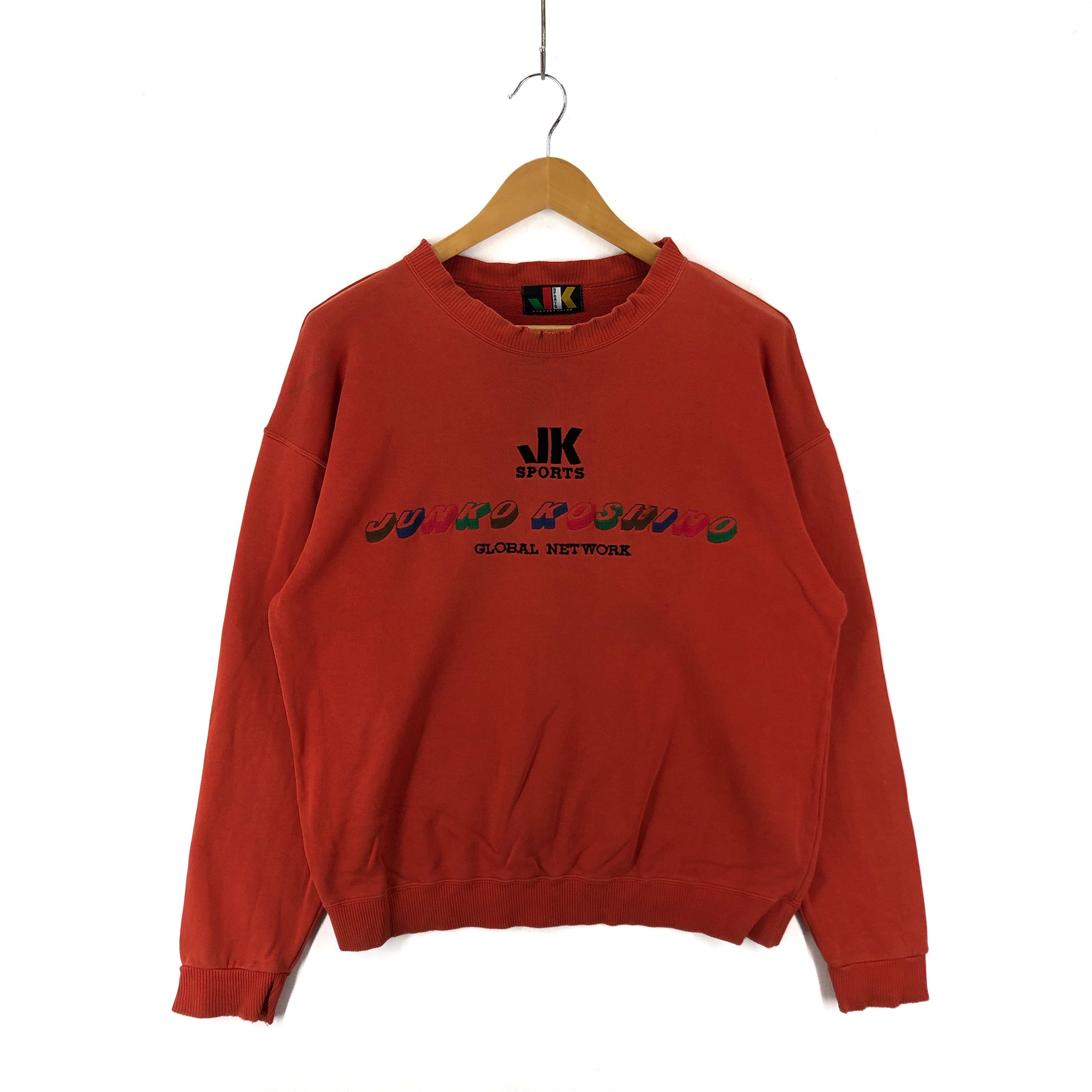 Japanese Brand JUNKO KOSHINO Global Network Crew Neck Sweatshirt #1926-55 Size US L / EU 52-54 / 3 - 1 Thumbnail