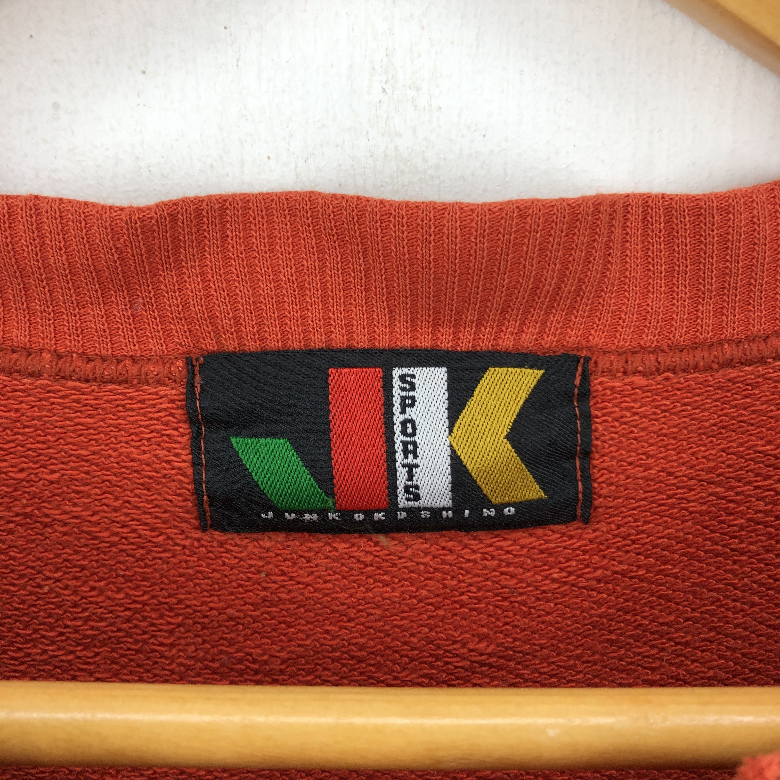 Japanese Brand JUNKO KOSHINO Global Network Crew Neck Sweatshirt #1926-55 Size US L / EU 52-54 / 3 - 7 Thumbnail