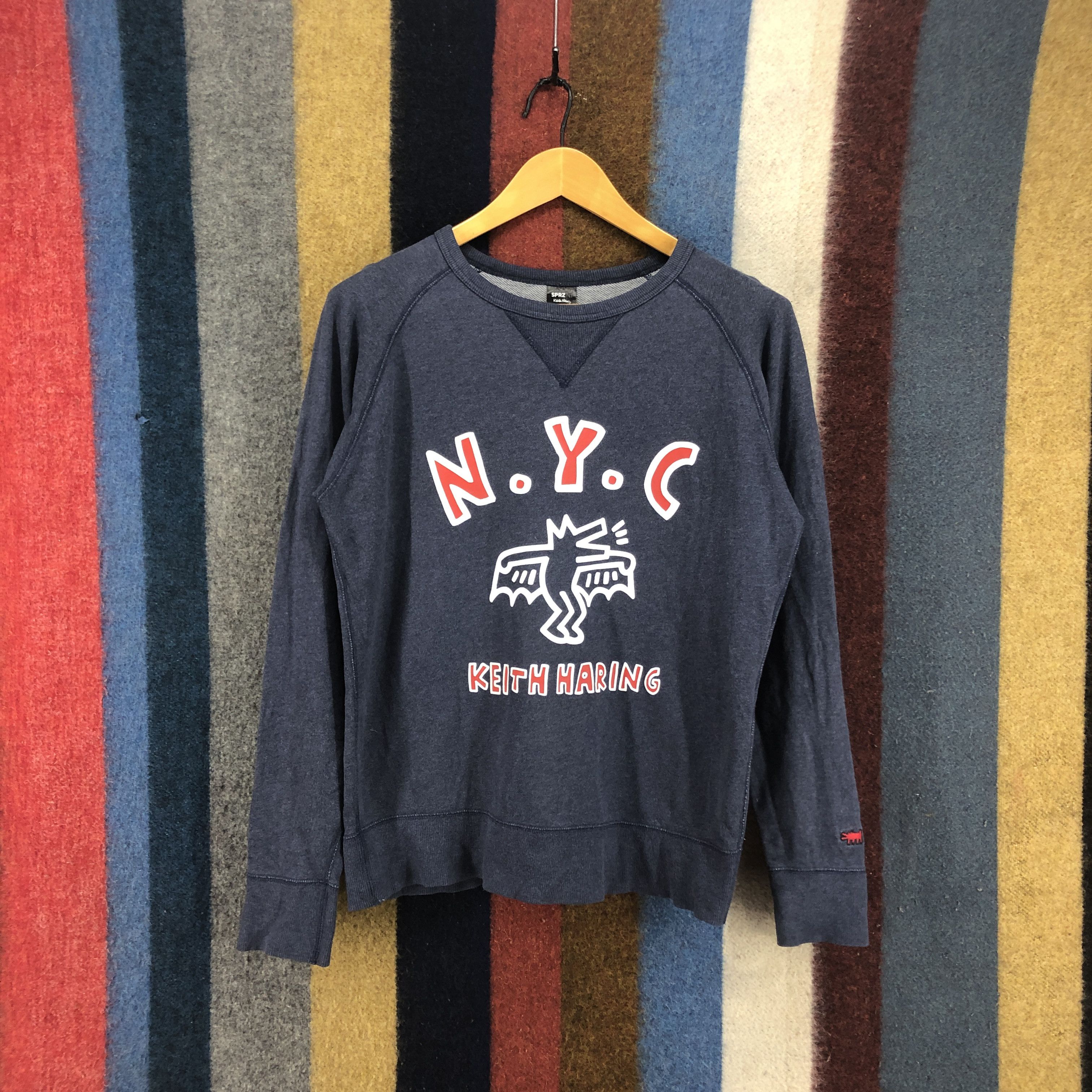 Keith Haring KEITH HARING Crew Neck Sweatshirt #0626/AA Size US S / EU 44-46 / 1 - 1 Thumbnail
