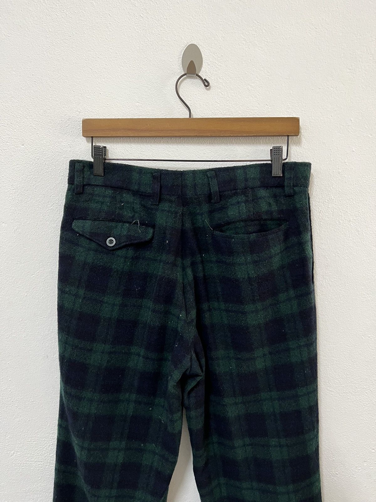 Vintage Vintage Plaid Tartan Wool Pant Size US 30 / EU 46 - 6 Thumbnail