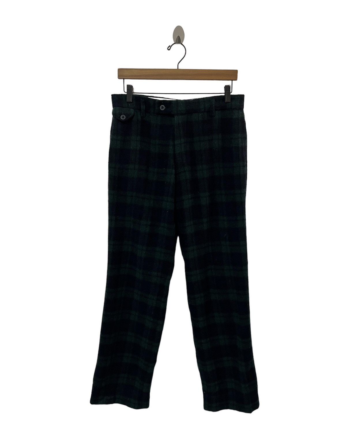 Vintage Vintage Plaid Tartan Wool Pant Size US 30 / EU 46 - 1 Thumbnail