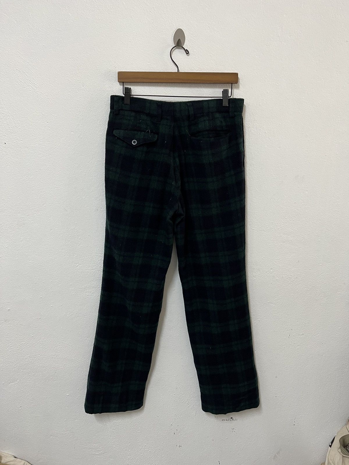 Vintage Vintage Plaid Tartan Wool Pant Size US 30 / EU 46 - 5 Thumbnail