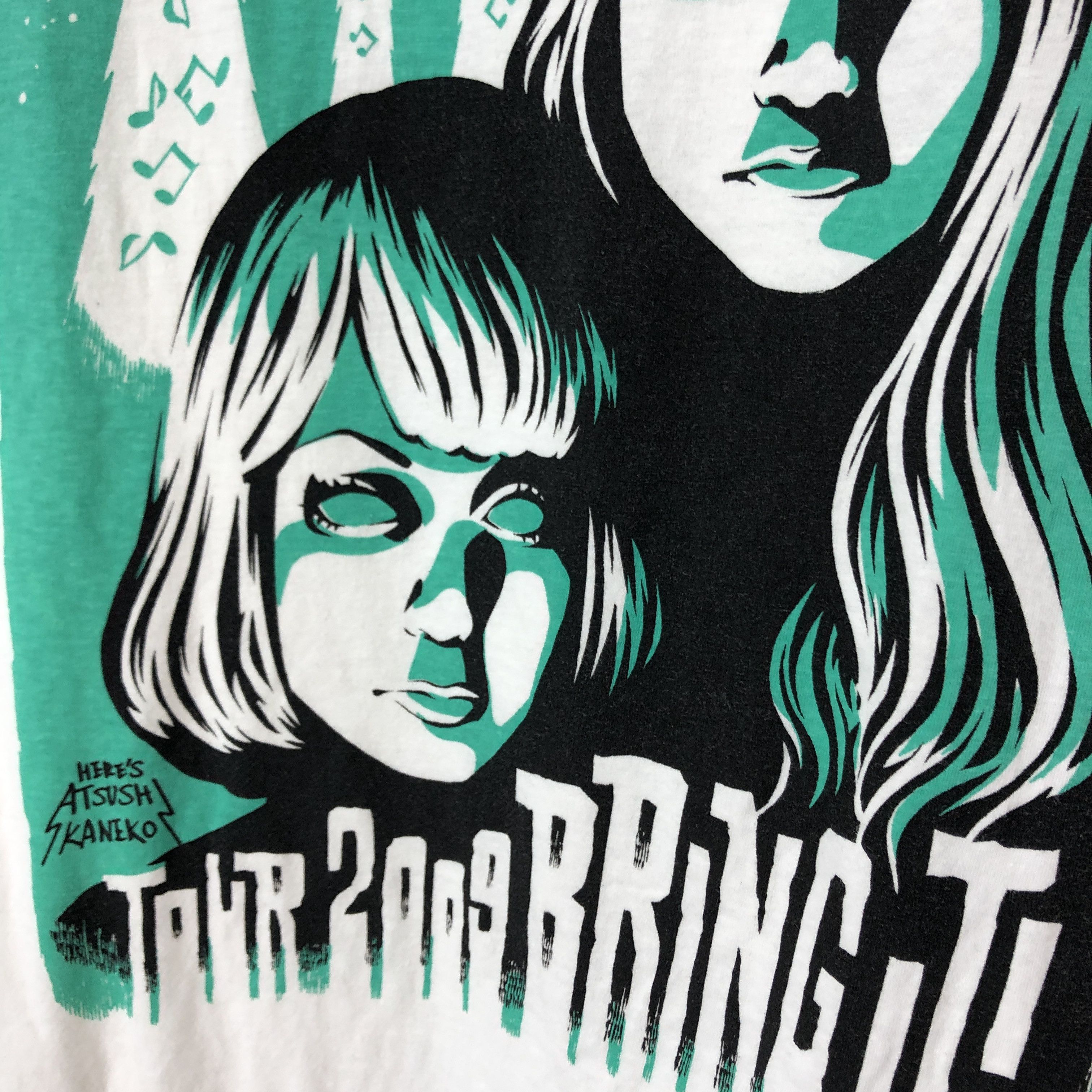 Band Tees PUFFY AMIYUMI Powerpuff Girl Theme Crew Neck Tee #0919/AH Size US M / EU 48-50 / 2 - 4 Thumbnail