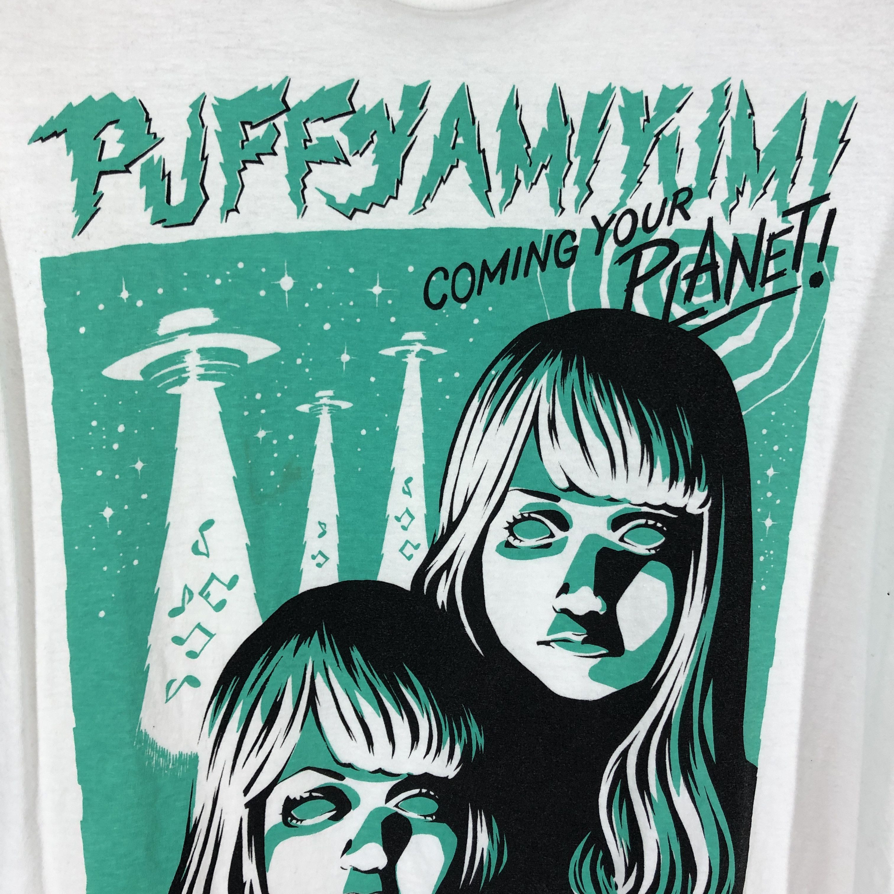 Band Tees PUFFY AMIYUMI Powerpuff Girl Theme Crew Neck Tee #0919/AH Size US M / EU 48-50 / 2 - 3 Thumbnail