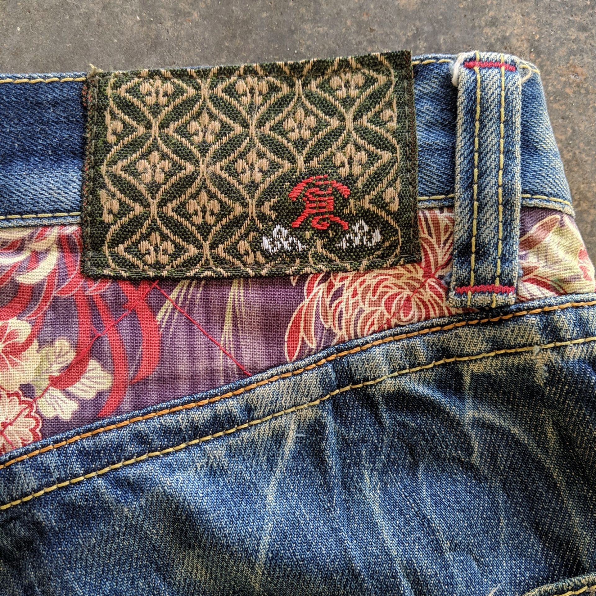 Japanese Brand W34💥 Vtg Japanese Rusty Wash Faded Jeans Pants Distressed Size US 34 / EU 50 - 9 Thumbnail