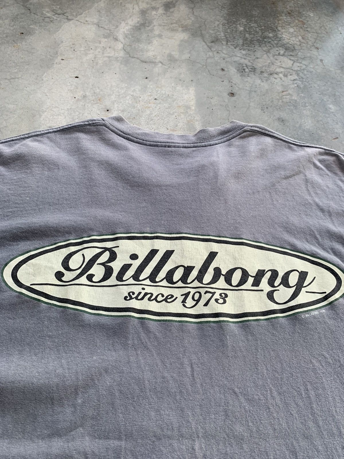 Billabong Vintage Thrashed Sun Faded Billabong Australia Surfboard Tee Size US L / EU 52-54 / 3 - 3 Thumbnail