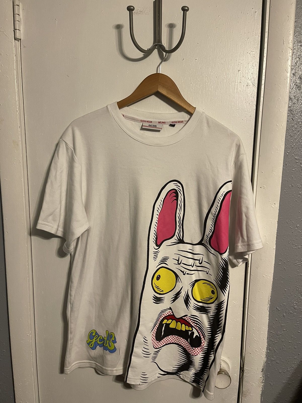 GCDS GCDS Rabbit Tee Size US L / EU 52-54 / 3 - 1 Thumbnail