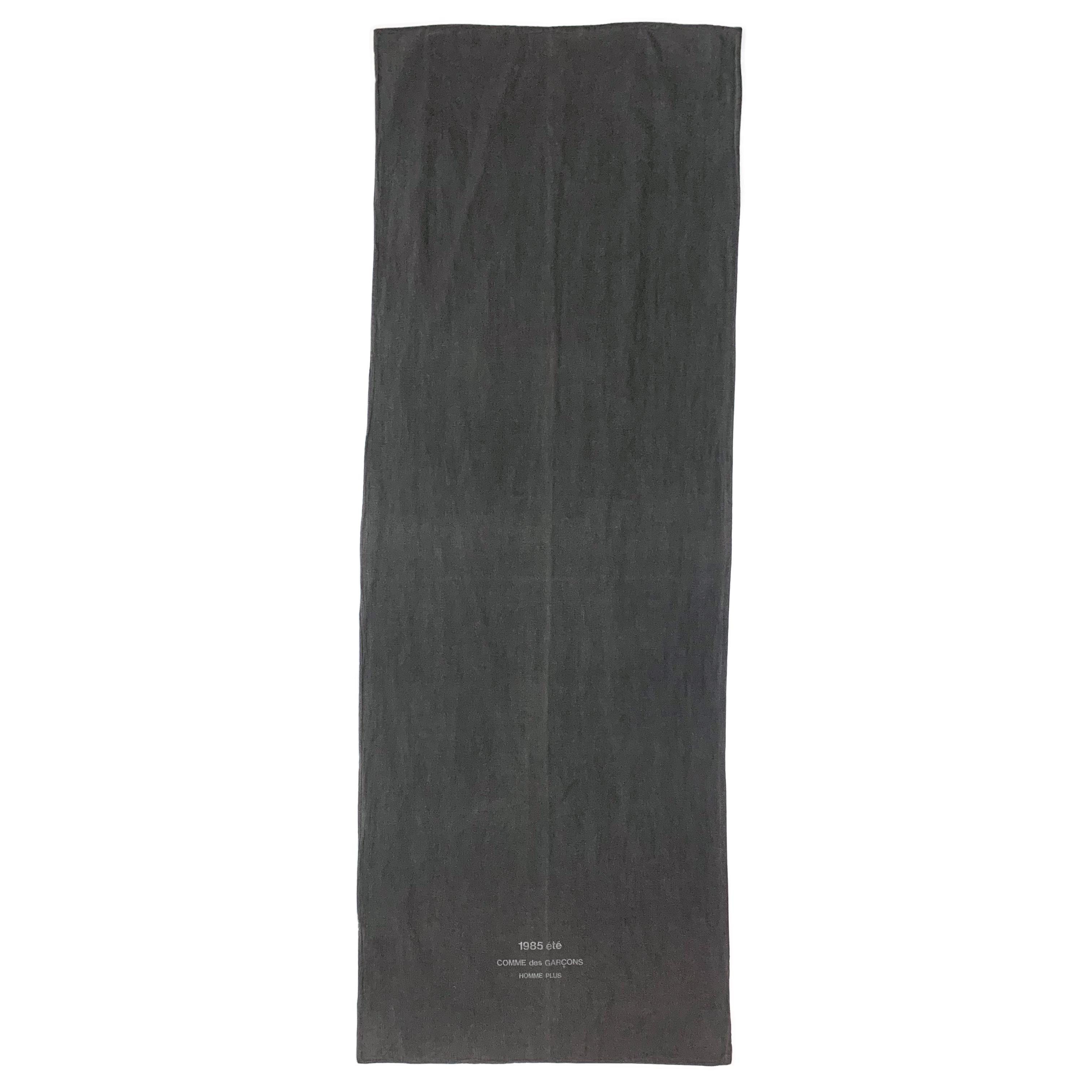 Comme des Garcons SS85 '1985 été Homme Plus' Cotton Scarf Size ONE SIZE - 2 Thumbnail