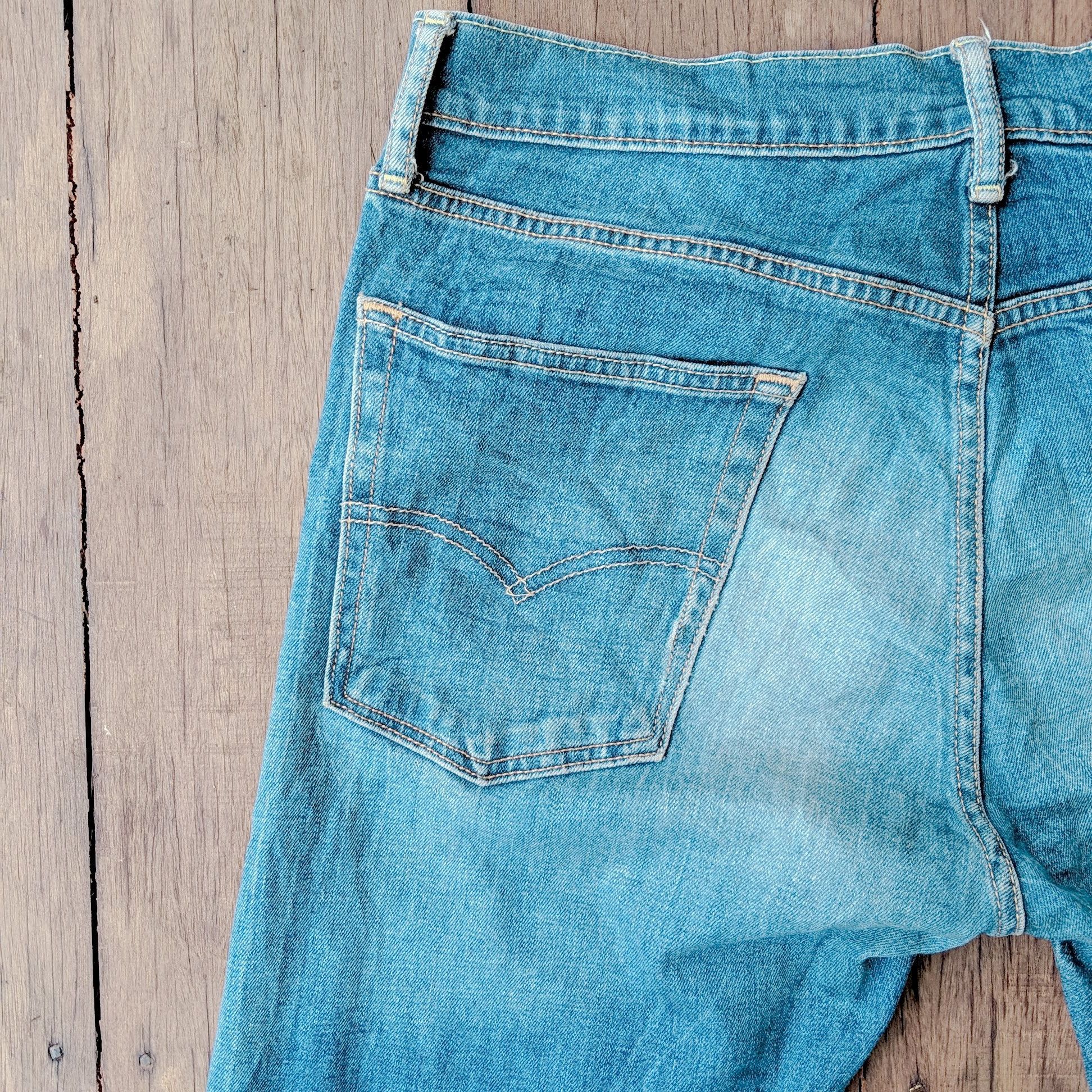 Jean × Levi's × Vintage Vintage Levi's 513 Faded Distressed Denim Jeans Pants Size US 34 / EU 50 - 11 Thumbnail