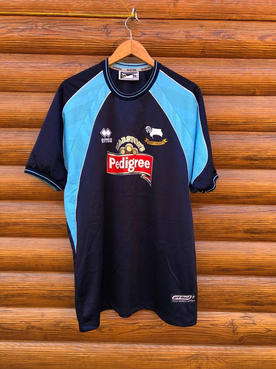 Vintage DERBY COUNTY FOOTBALL SHIRT SOCCER JERSEY Size US XXL / EU 58 / 5 - 1 Thumbnail