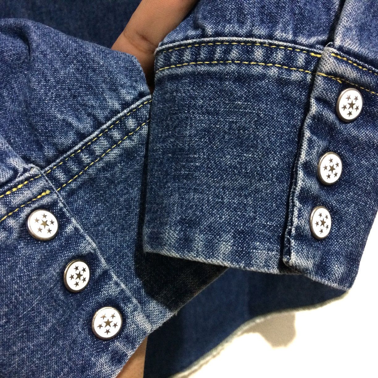 Needles Vintage HOGGS by Nepenthes CoLtd Denim Jeans Shirt Workwear Size US M / EU 48-50 / 2 - 6 Thumbnail
