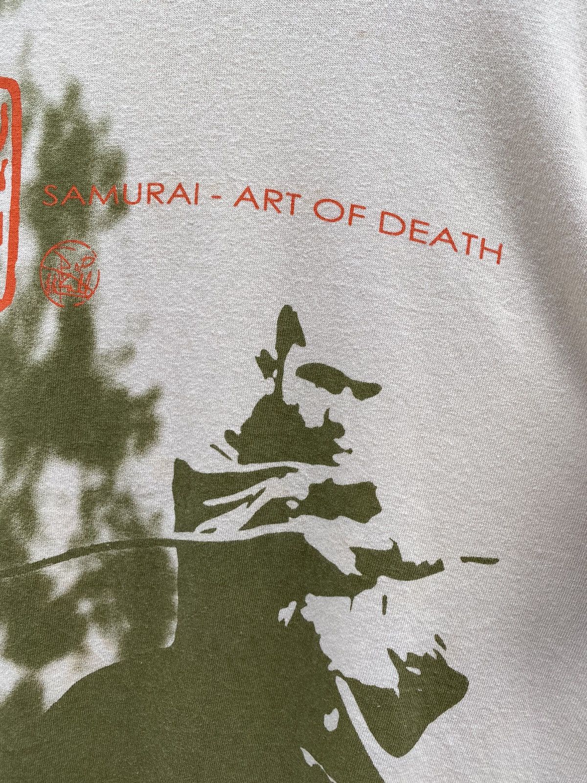 Japanese Brand × Takeo Kikuchi × Vintage 💥RARE💥Vintage 90s TAKEO KIKUCHI x Samurai - Art of DEATH Size US M / EU 48-50 / 2 - 4 Thumbnail