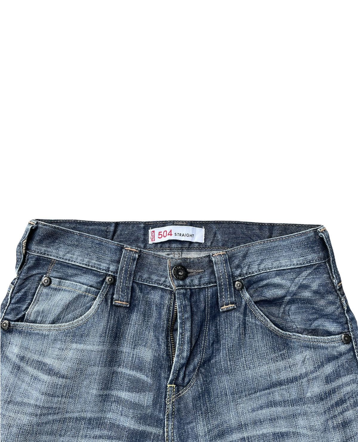 Levi's Levis 504 2008 Vietnam Aging Faded Wash Size US 30 / EU 46 - 7 Thumbnail