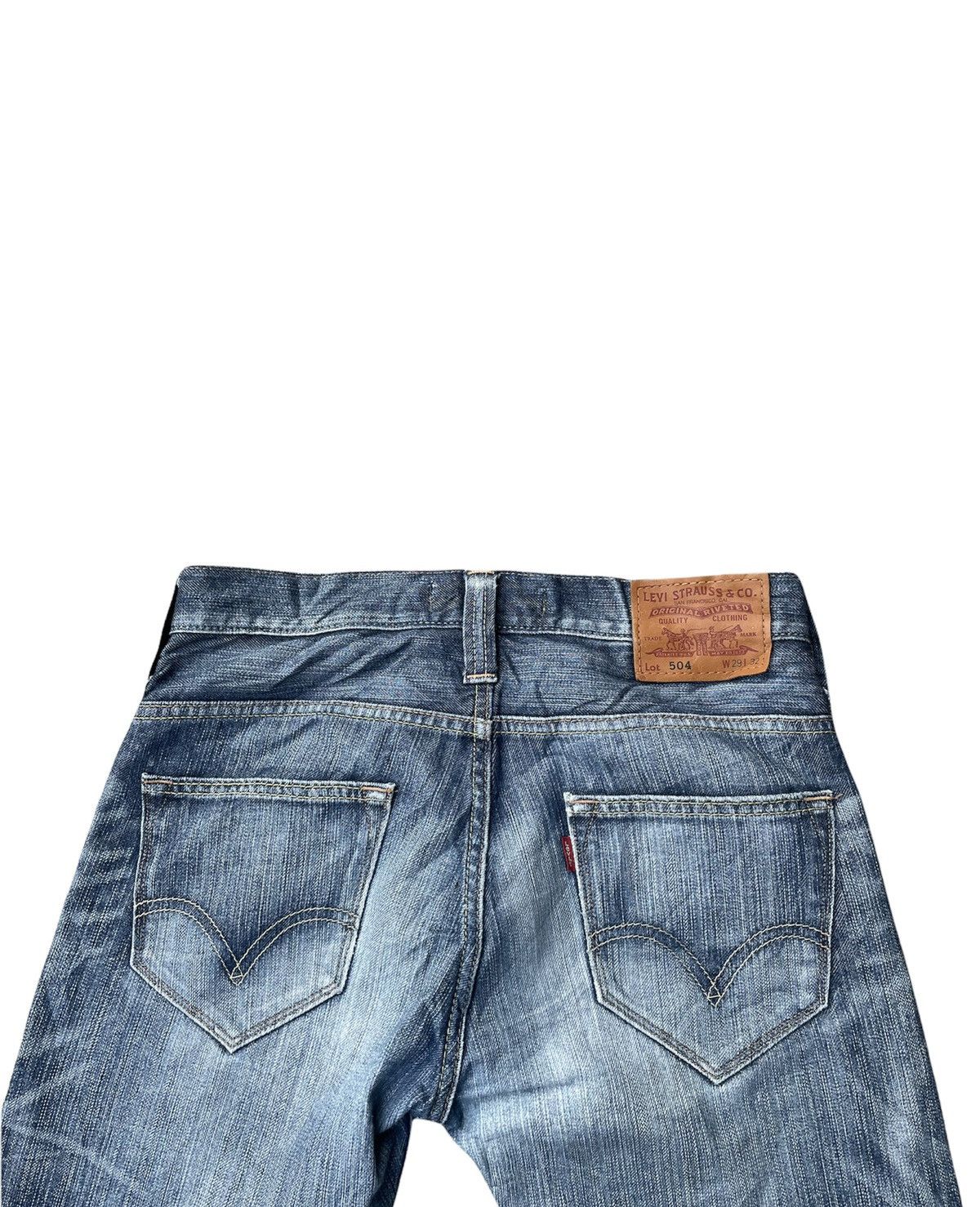 Levi's Levis 504 2008 Vietnam Aging Faded Wash Size US 30 / EU 46 - 11 Thumbnail