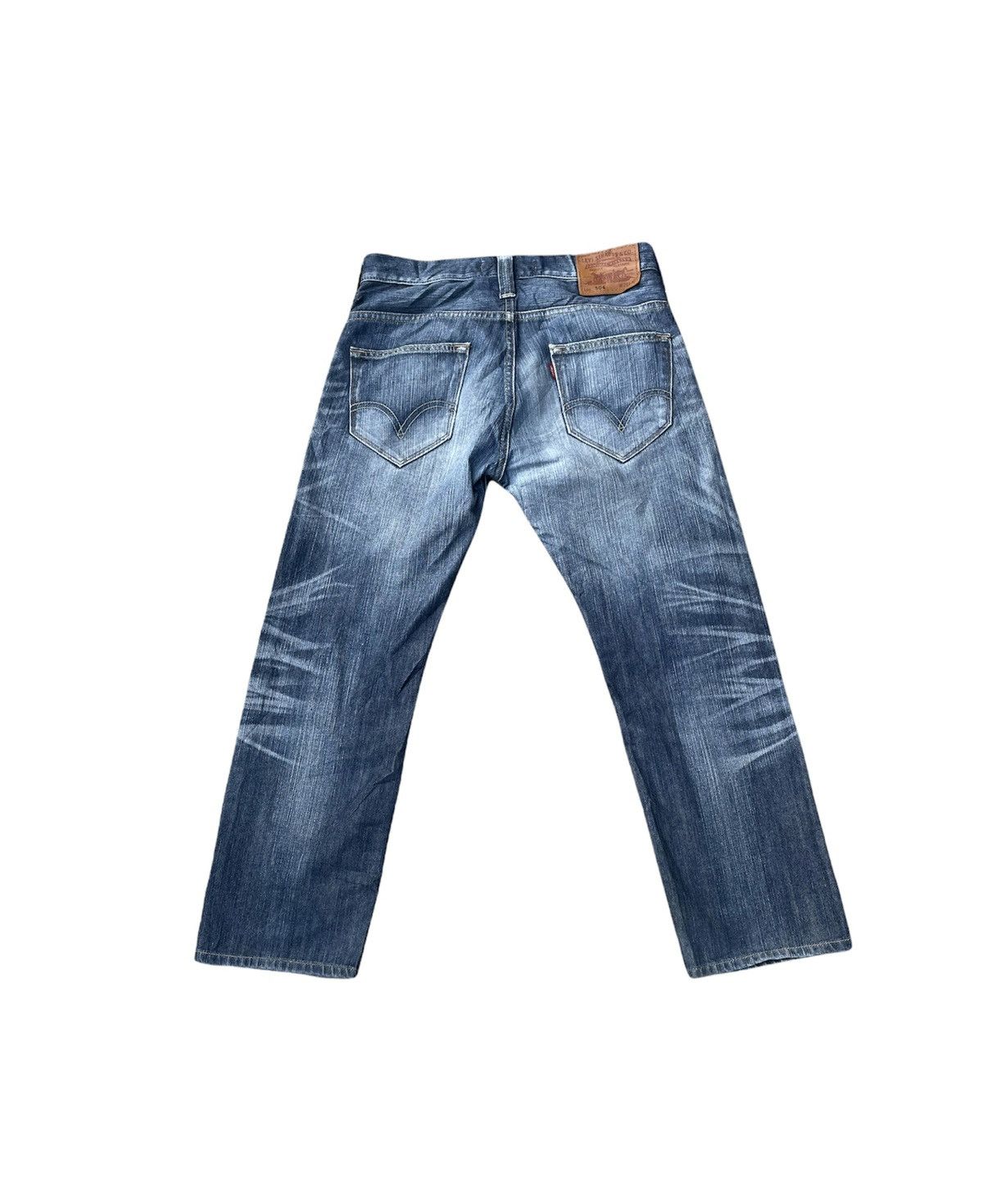 Levi's Levis 504 2008 Vietnam Aging Faded Wash Size US 30 / EU 46 - 9 Thumbnail