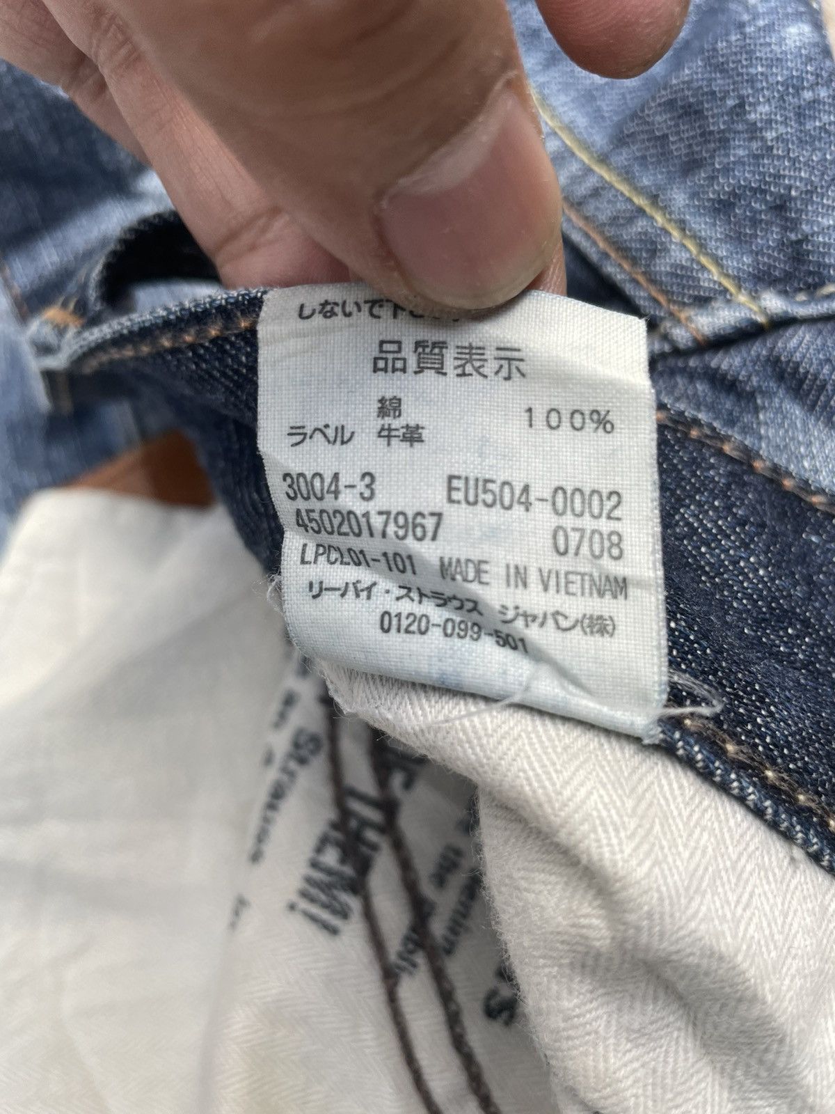 Levi's Levis 504 2008 Vietnam Aging Faded Wash Size US 30 / EU 46 - 15 Thumbnail