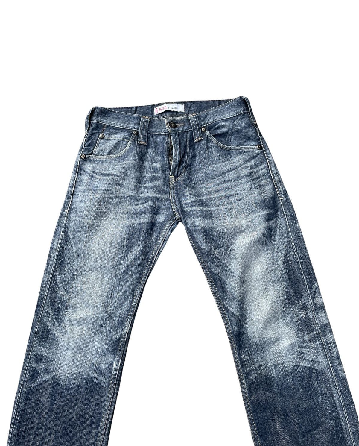 Levi's Levis 504 2008 Vietnam Aging Faded Wash Size US 30 / EU 46 - 4 Thumbnail