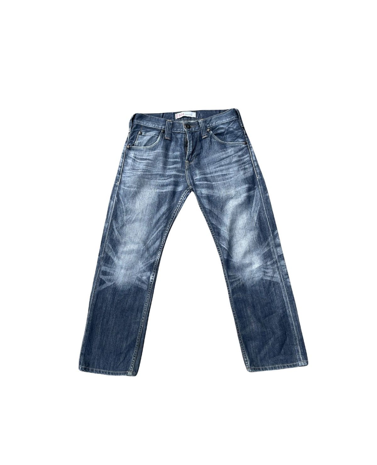 Levi's Levis 504 2008 Vietnam Aging Faded Wash Size US 30 / EU 46 - 1 Thumbnail