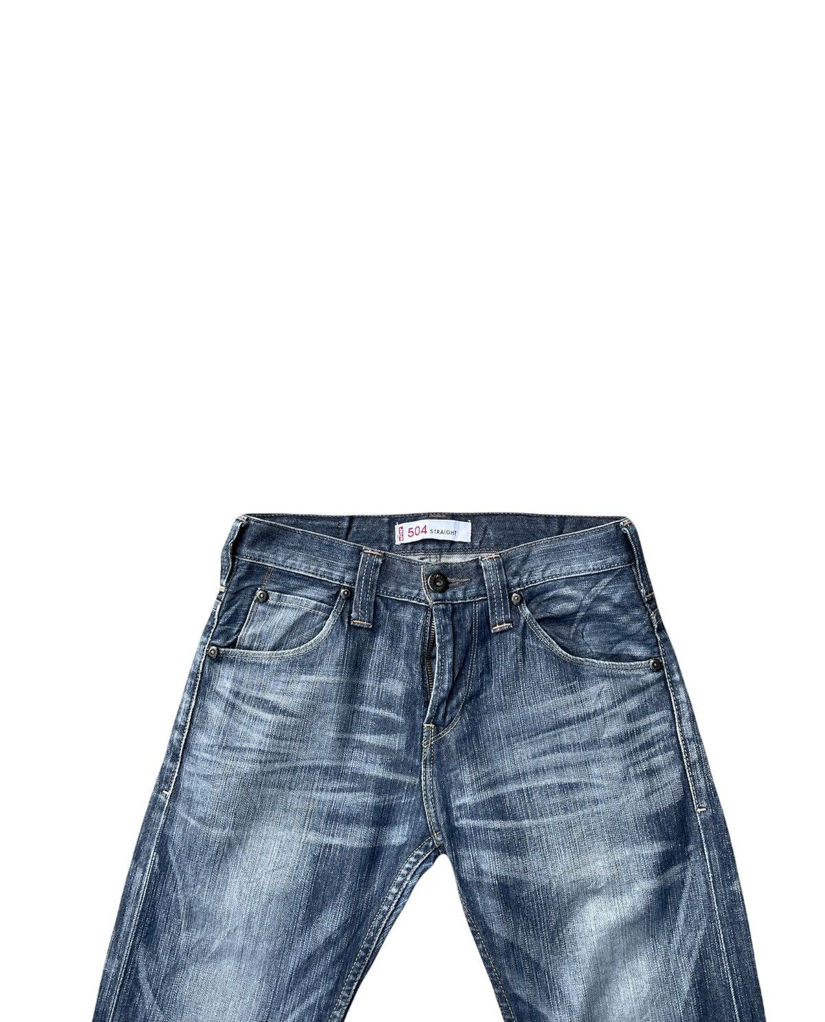Levi's Levis 504 2008 Vietnam Aging Faded Wash Size US 30 / EU 46 - 5 Thumbnail
