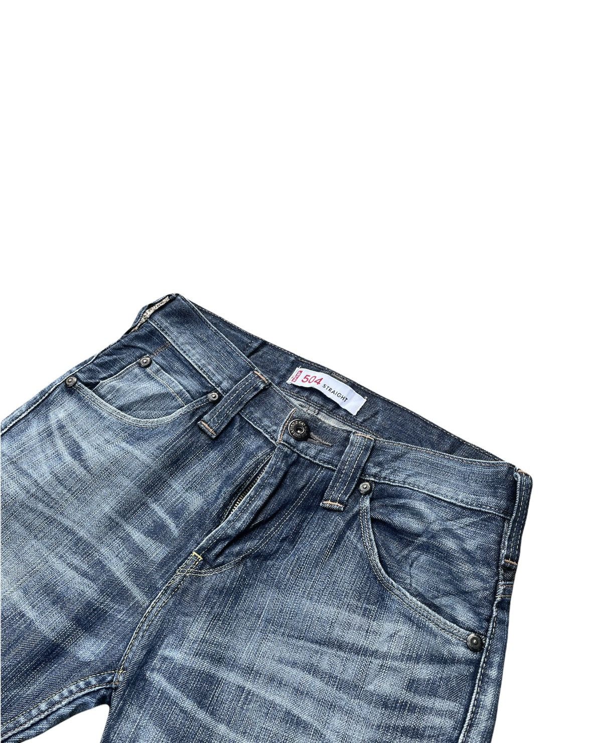 Levi's Levis 504 2008 Vietnam Aging Faded Wash Size US 30 / EU 46 - 6 Thumbnail