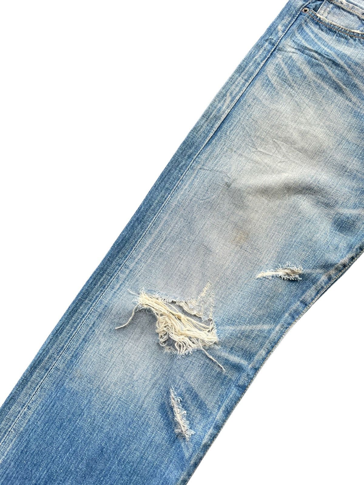 Levi's Levis 501 e Distresed Denim Size US 31 - 5 Thumbnail
