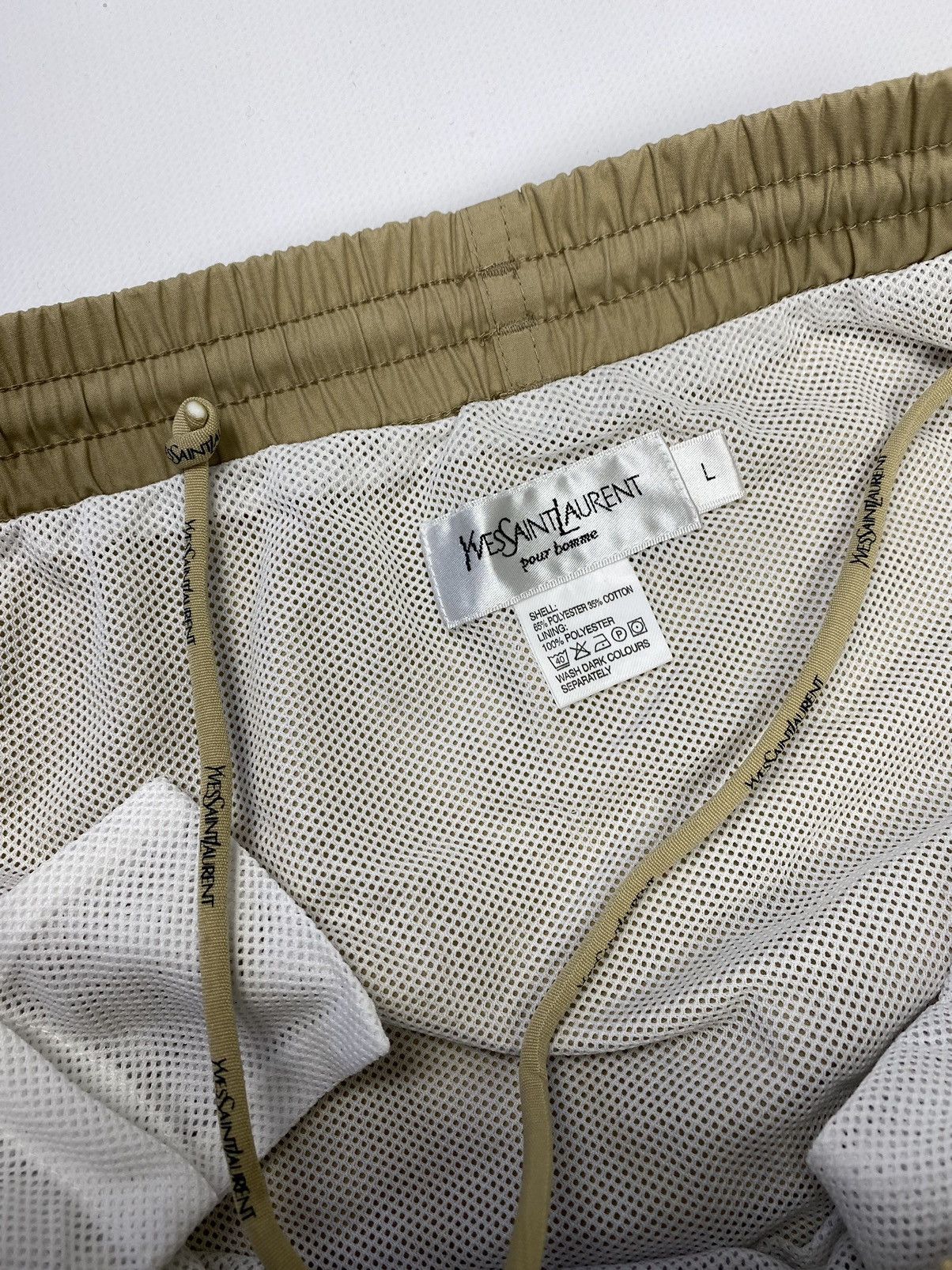Yves Saint Laurent Yves Saint Lauren beige shorts Large Size US 34 / EU 50 - 3 Thumbnail