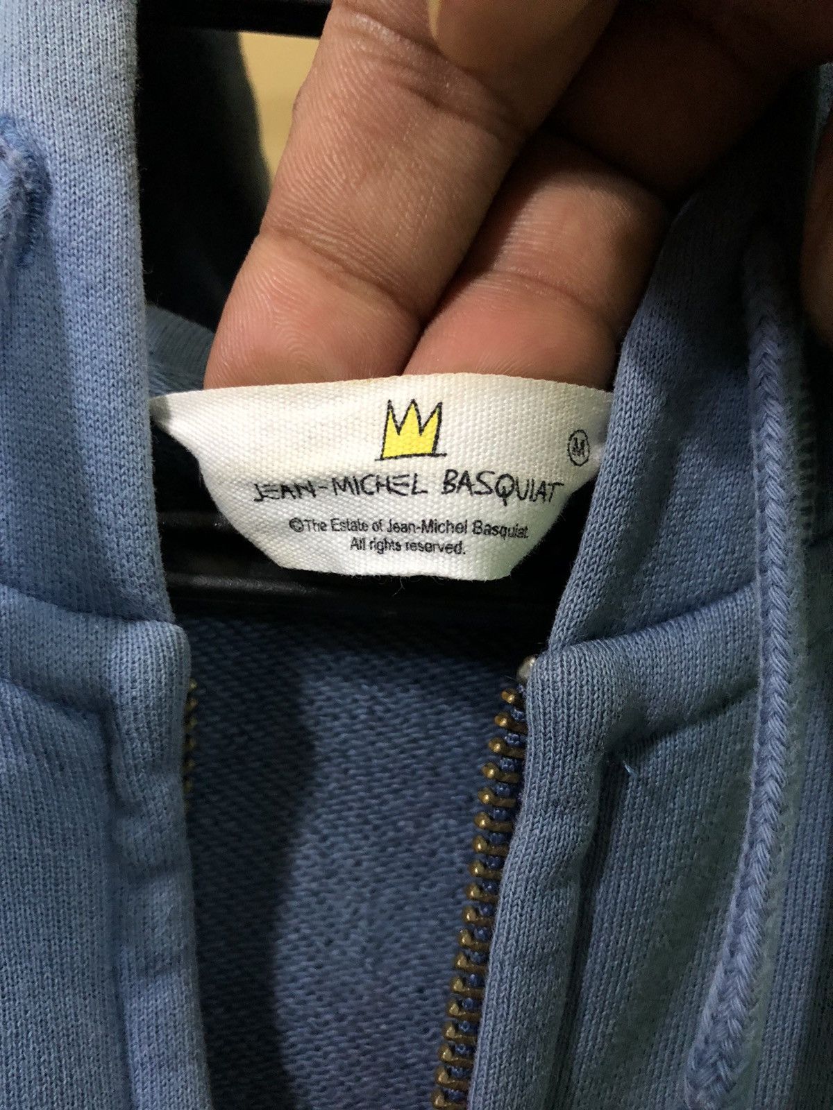 Jean Michel Basquiat X Uniqlo Zipper Hoodie