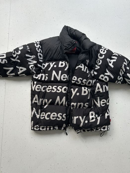 Supreme x The North Face By Any Means Nuptse Jacket 'Black