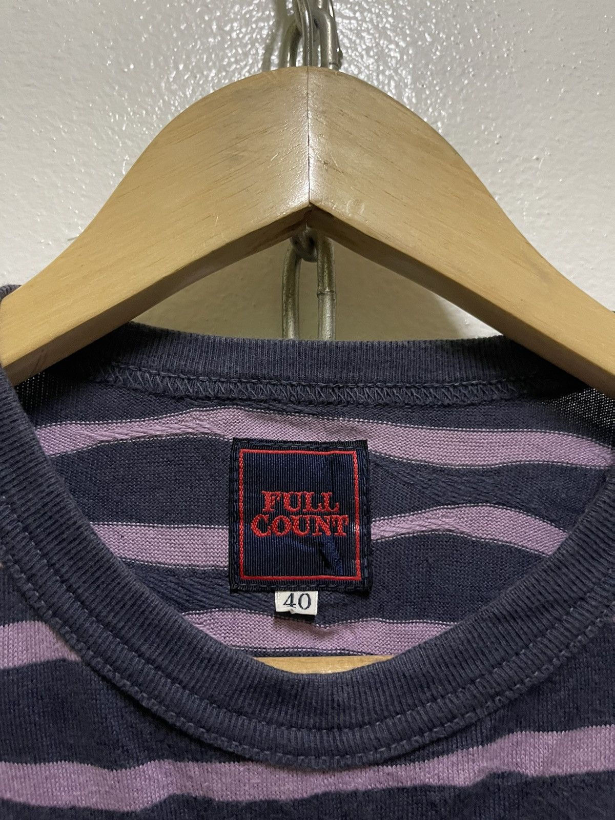 Full Count & Co. Fullcount Stripes Long Sleeve T Shirt Size US M / EU 48-50 / 2 - 6 Thumbnail