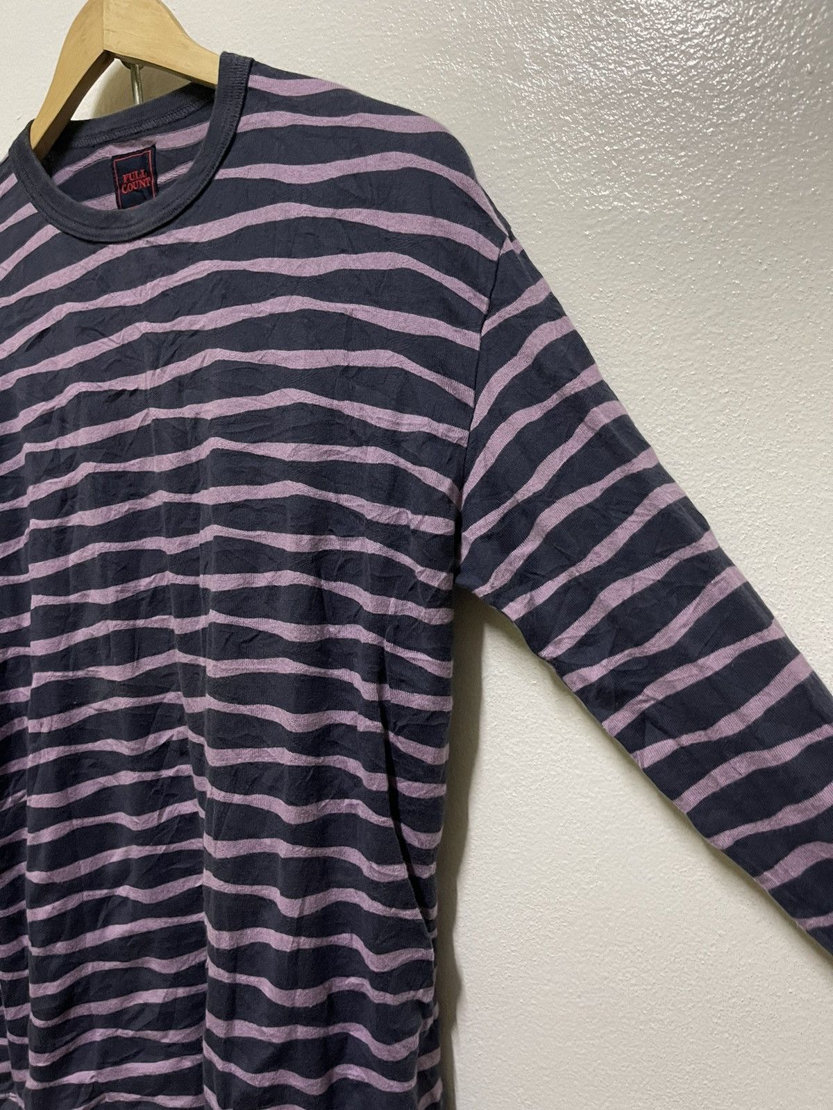 Full Count & Co. Fullcount Stripes Long Sleeve T Shirt Size US M / EU 48-50 / 2 - 4 Thumbnail