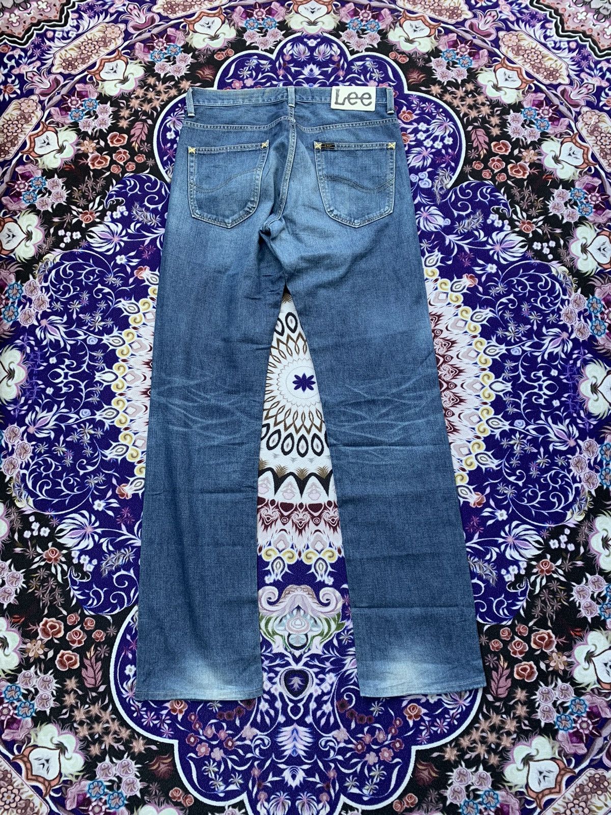 Lee Vintage Lee Faded Wash Denim Size US 33 - 6 Thumbnail