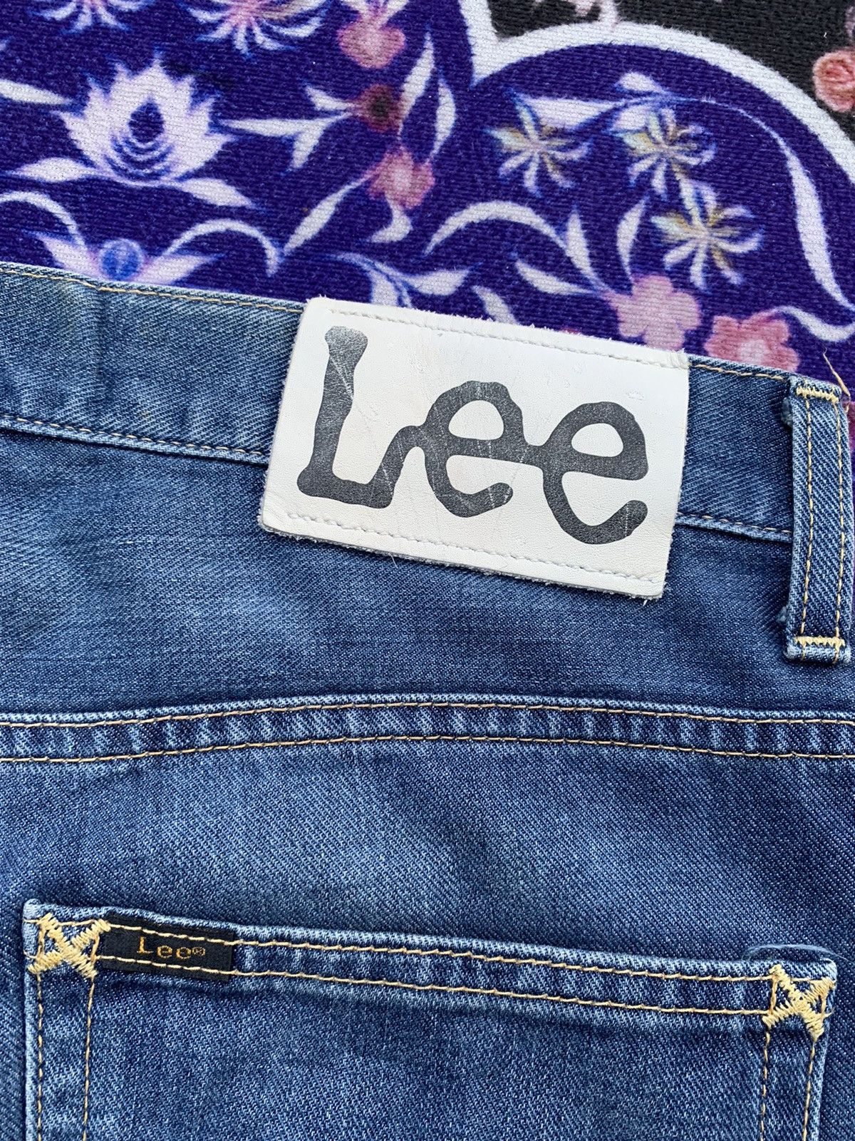 Lee Vintage Lee Faded Wash Denim Size US 33 - 11 Thumbnail