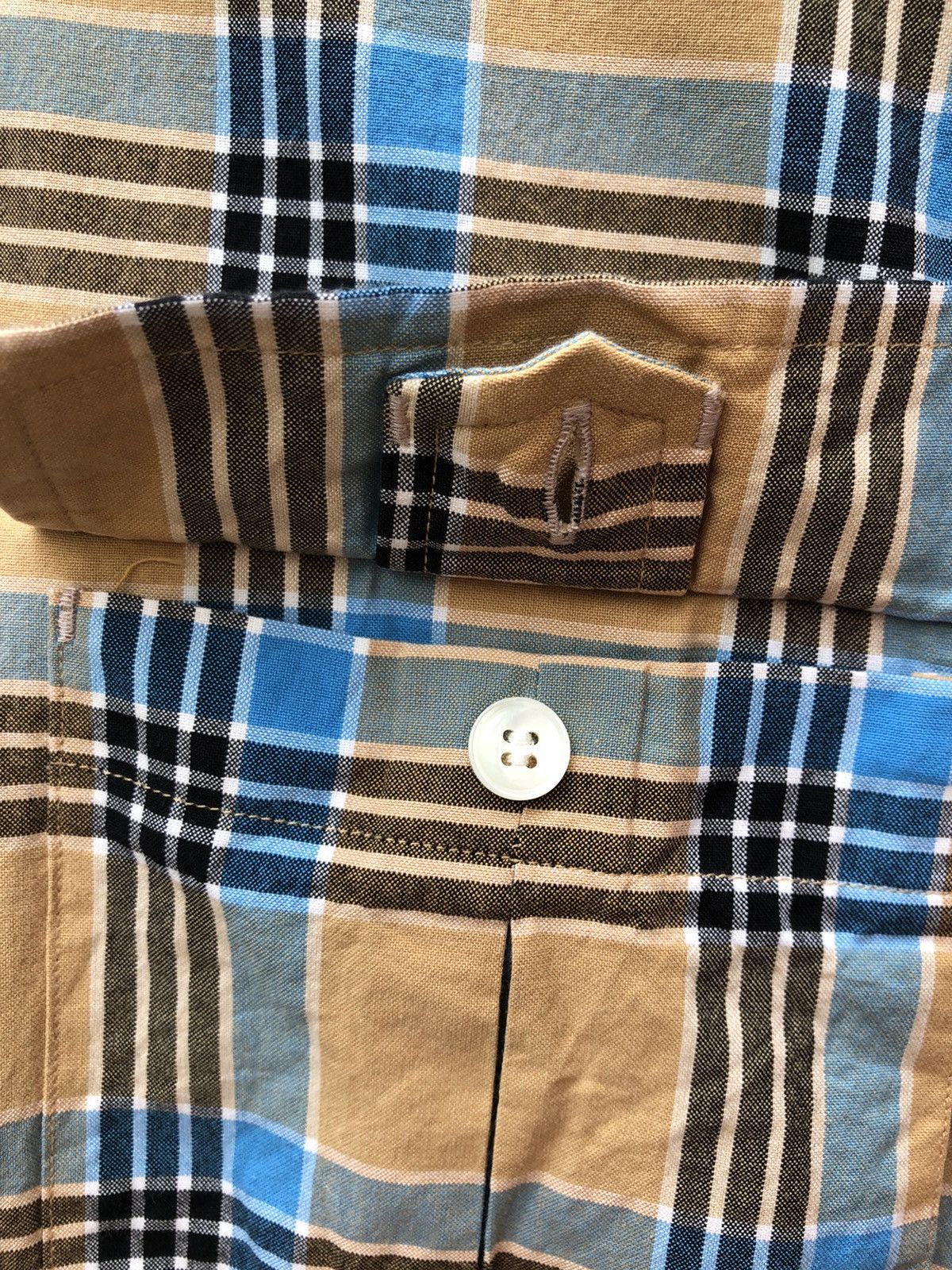 VAINL ARCHIVE VainL Archive Japan Checkered Open Collar Shirt Size US M / EU 48-50 / 2 - 4 Thumbnail