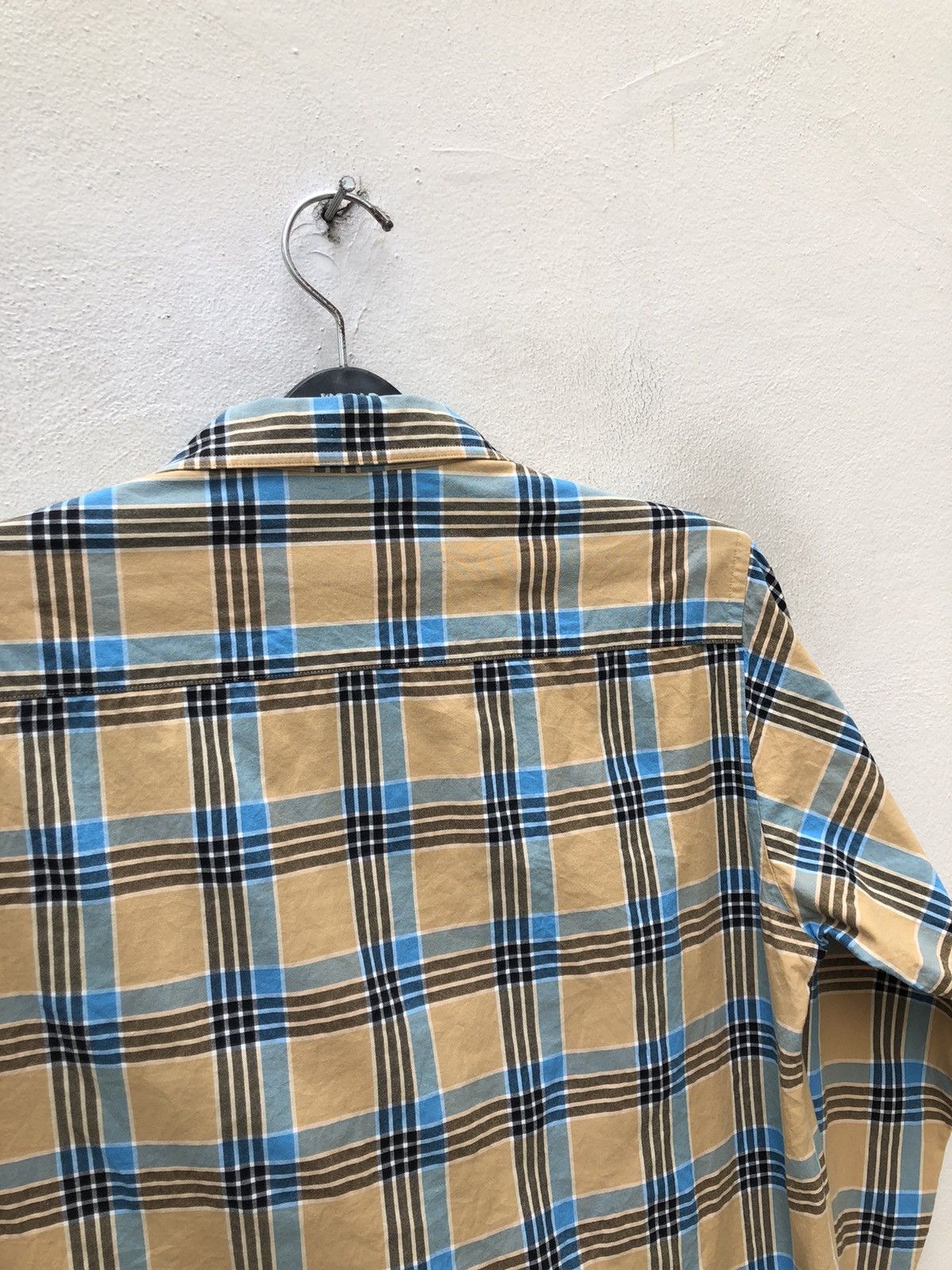 VAINL ARCHIVE VainL Archive Japan Checkered Open Collar Shirt Size US M / EU 48-50 / 2 - 11 Thumbnail