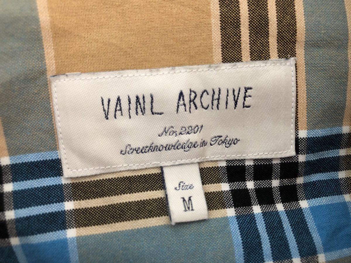 VAINL ARCHIVE VainL Archive Japan Checkered Open Collar Shirt Size US M / EU 48-50 / 2 - 12 Thumbnail