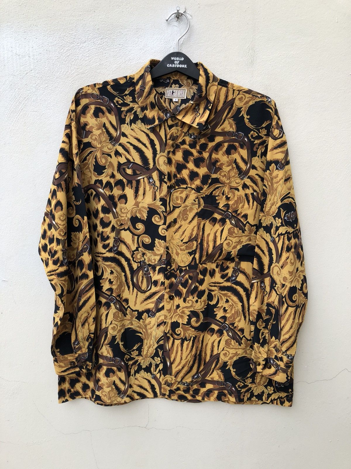 Vintage Vintage Japanese Made FARNESE Long Sleeve Baroque Shirt Size US L / EU 52-54 / 3 - 6 Thumbnail