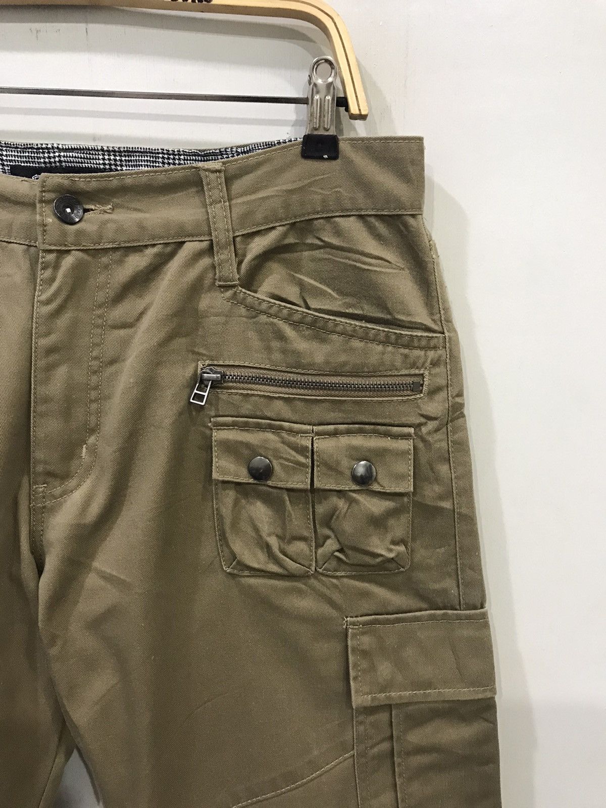 Japanese Brand × Seditionaries Root Three Japan Multipockets Rare Punk Cargo Pant Size US 34 / EU 50 - 4 Thumbnail