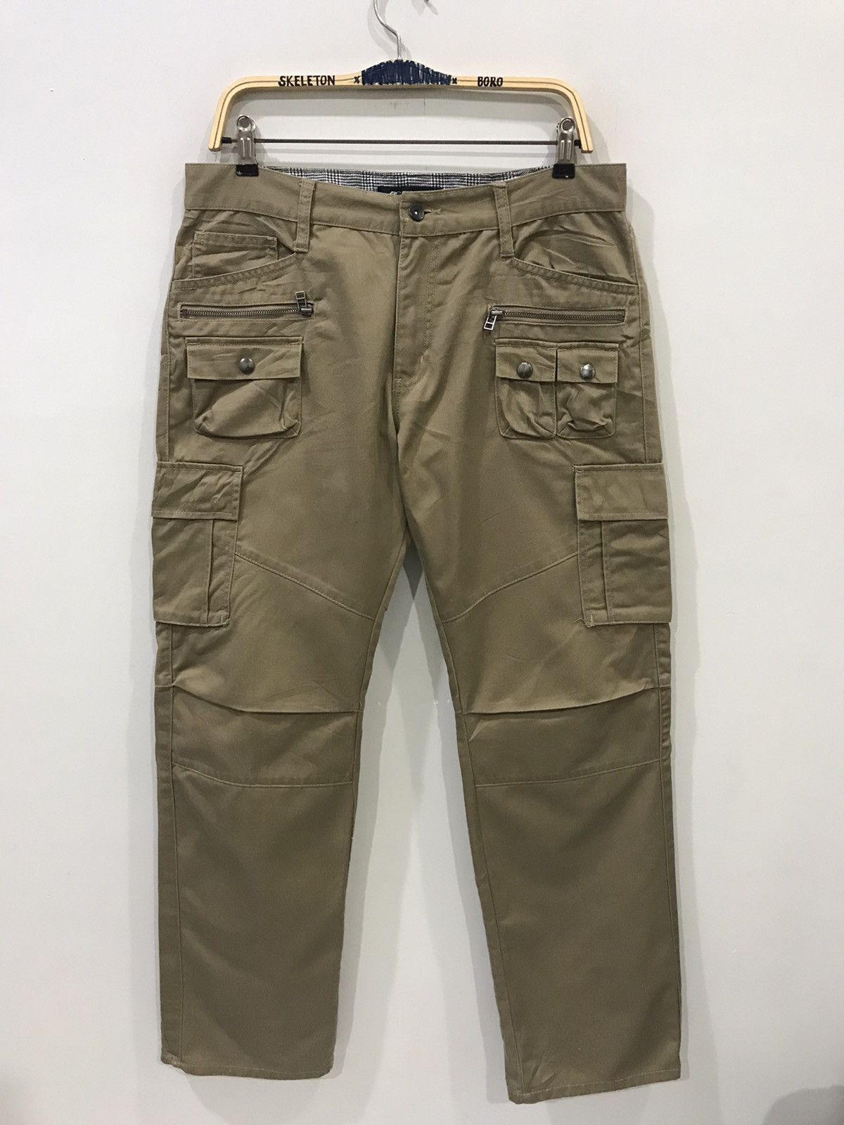 Japanese Brand × Seditionaries Root Three Japan Multipockets Rare Punk Cargo Pant Size US 34 / EU 50 - 3 Thumbnail